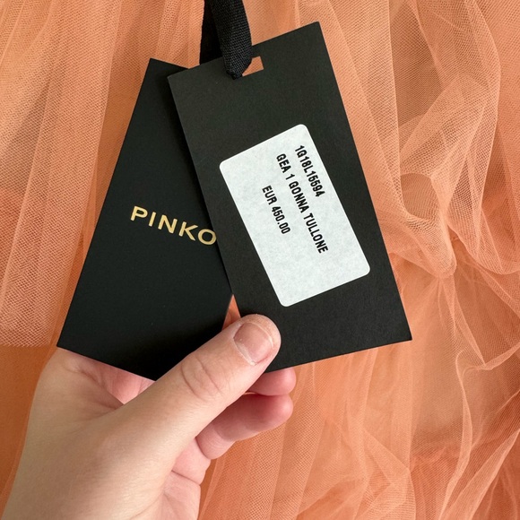 Pinko Tulle skirt in pink size USA 6 - Picture 3 of 5